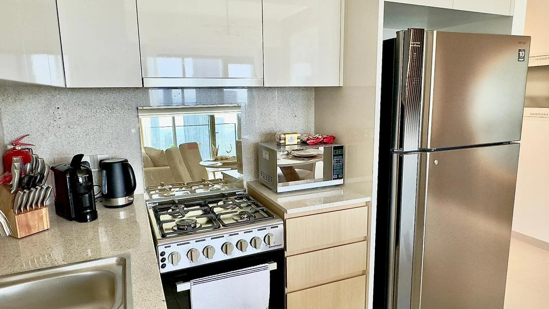 Best View In Dubai And Burj Khalifa View - 2 Bedroom - 3 Beds Διαμέρισμα